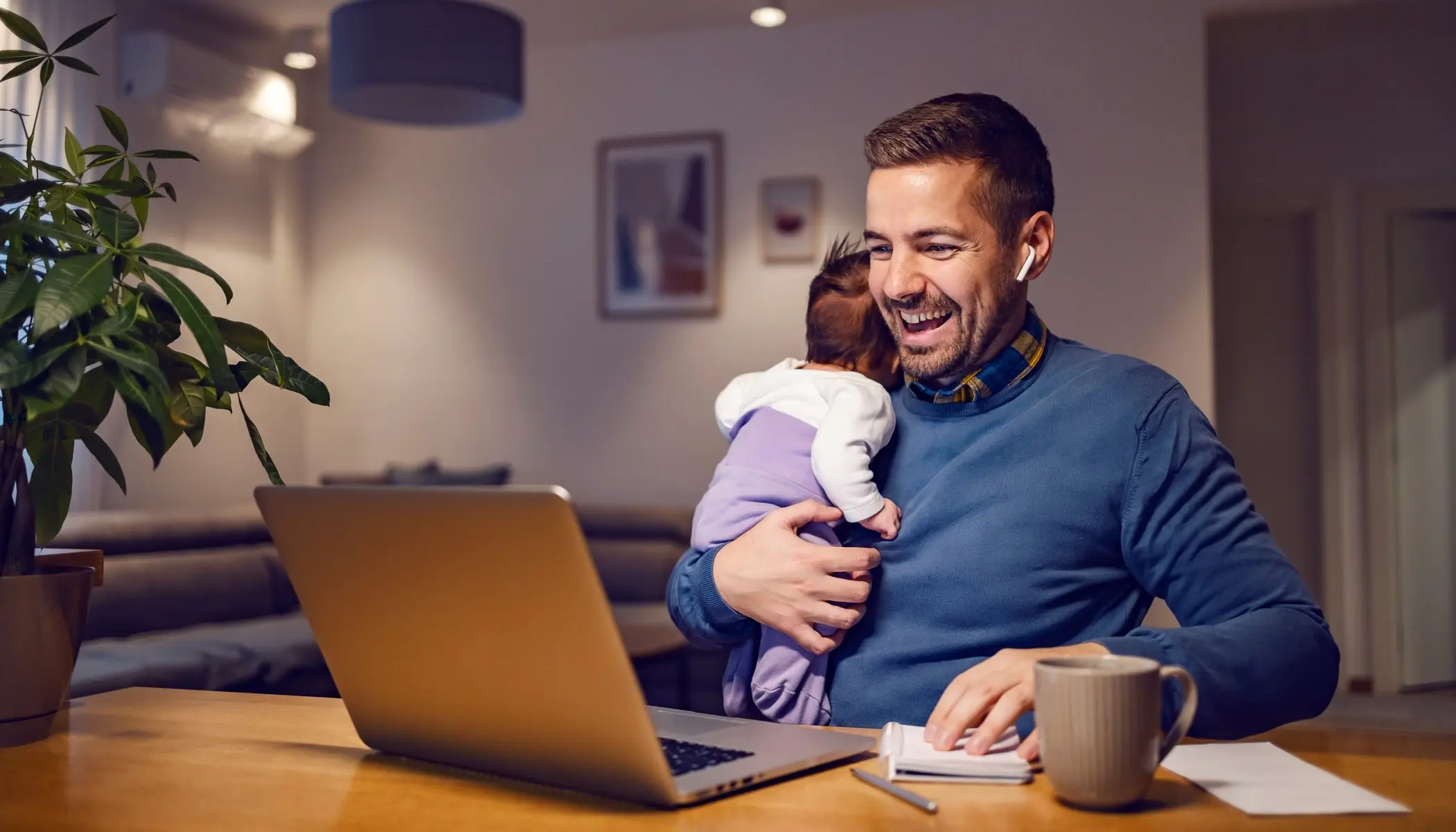 Explore remote job opportunities on CityJobs.info A person working remotely